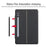 For Samsung Galaxy Tab S10+ Leather Case + Touchpad Bluetooth-Compatible Keyboard (without Backlit) - 7