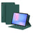 For Samsung Galaxy Tab S10 FE Case Stand Magnetic Leather Tablet Cover with Auto Sleep  /  Wake - Green - 1