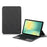 For Samsung Galaxy Tab S10 FE Leather Case + Touchpad Bluetooth-Compatible Keyboard with Backlit - 1