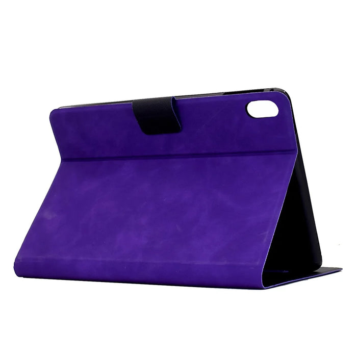 For iPad mini (2024) / (2021) Case PU Leather Tablet Cover with Card Slots - Purple - 3