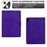 For iPad mini (2024) / (2021) Case PU Leather Tablet Cover with Card Slots - Purple - 4
