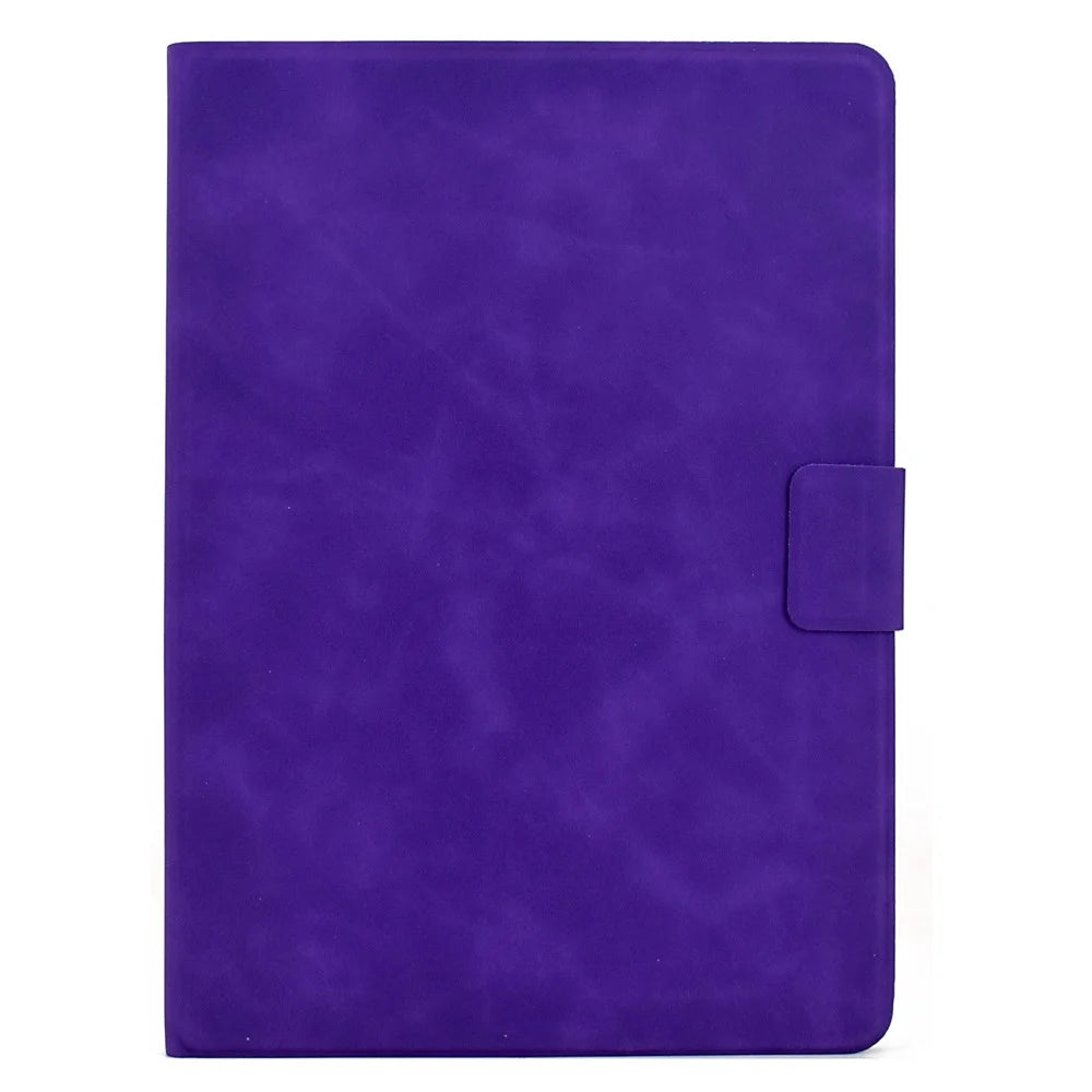 For iPad mini (2024) / (2021) Case PU Leather Tablet Cover with Card Slots - Purple - 6