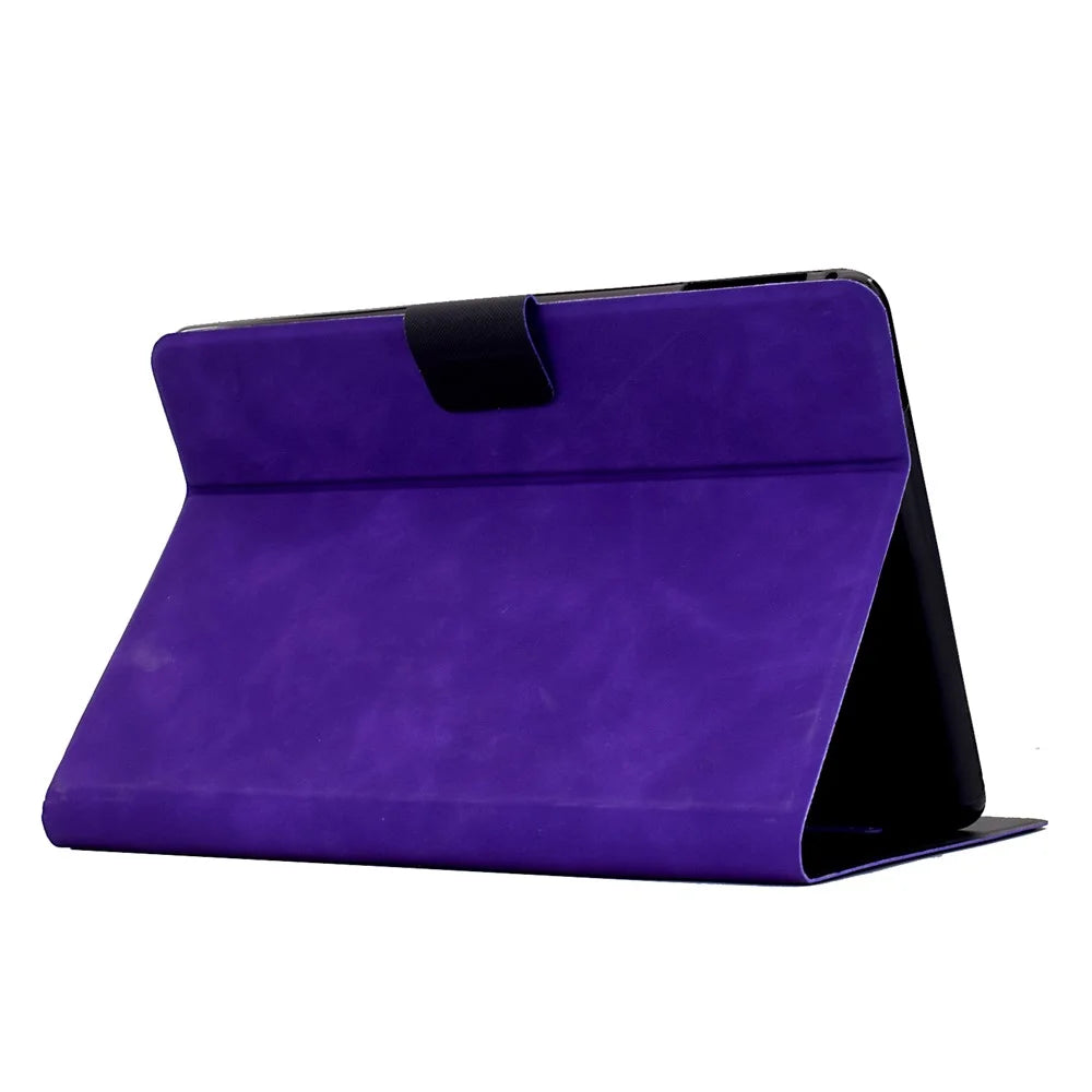 For Amazon Kindle 11th (2024) / 6" (2022) Case PU Leather Tablet Cover with Card Slots - Purple - 3