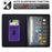 For Amazon Kindle Paperwhite 6 (2024) Case PU Leather Tablet Cover with Card Slots - Purple - 2