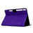 For Samsung Galaxy Tab S9 / Tab S9 FE Case PU Leather Tablet Cover with Card Slots - Purple - 3