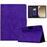 For Samsung Galaxy Tab A9+ Case PU Leather Tablet Cover with Card Slots - Purple - 1