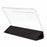 For Samsung Galaxy Tab S10 FE+ Case PU Leather Origami Stand Clear Tablet Cover - Black - 3