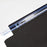 For Samsung Galaxy Tab S10 FE+ Case PU Leather Origami Stand Clear Tablet Cover - Black - 5