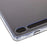 For Samsung Galaxy Tab S10 FE+ Case PU Leather Origami Stand Clear Tablet Cover - Black - 6