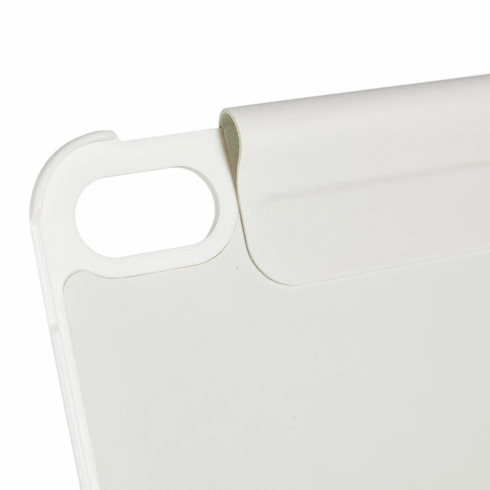 For iPad (2025) / iPad 10.9 (2022) Case Y-Shape Stand PU Leather Flip Tablet Cover with Auto Wake / Sleep - Beige - 4