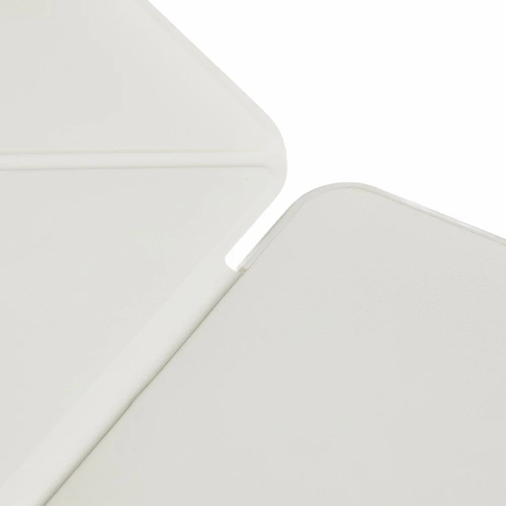 For iPad (2025) / iPad 10.9 (2022) Case Y-Shape Stand PU Leather Flip Tablet Cover with Auto Wake / Sleep - Beige - 6