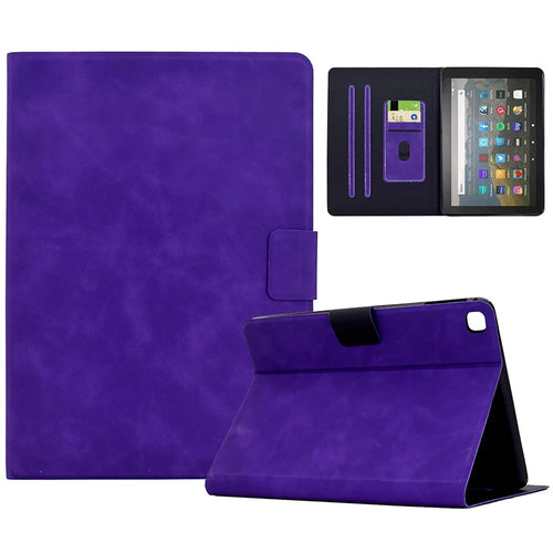 Tablet Case For iPad 10.2 (2021) / (2020) / (2019) / Air 10.5 inch (2019) / Pro 10.5-inch (2017) PU Leather Cover with Card Slots - Purple - 1