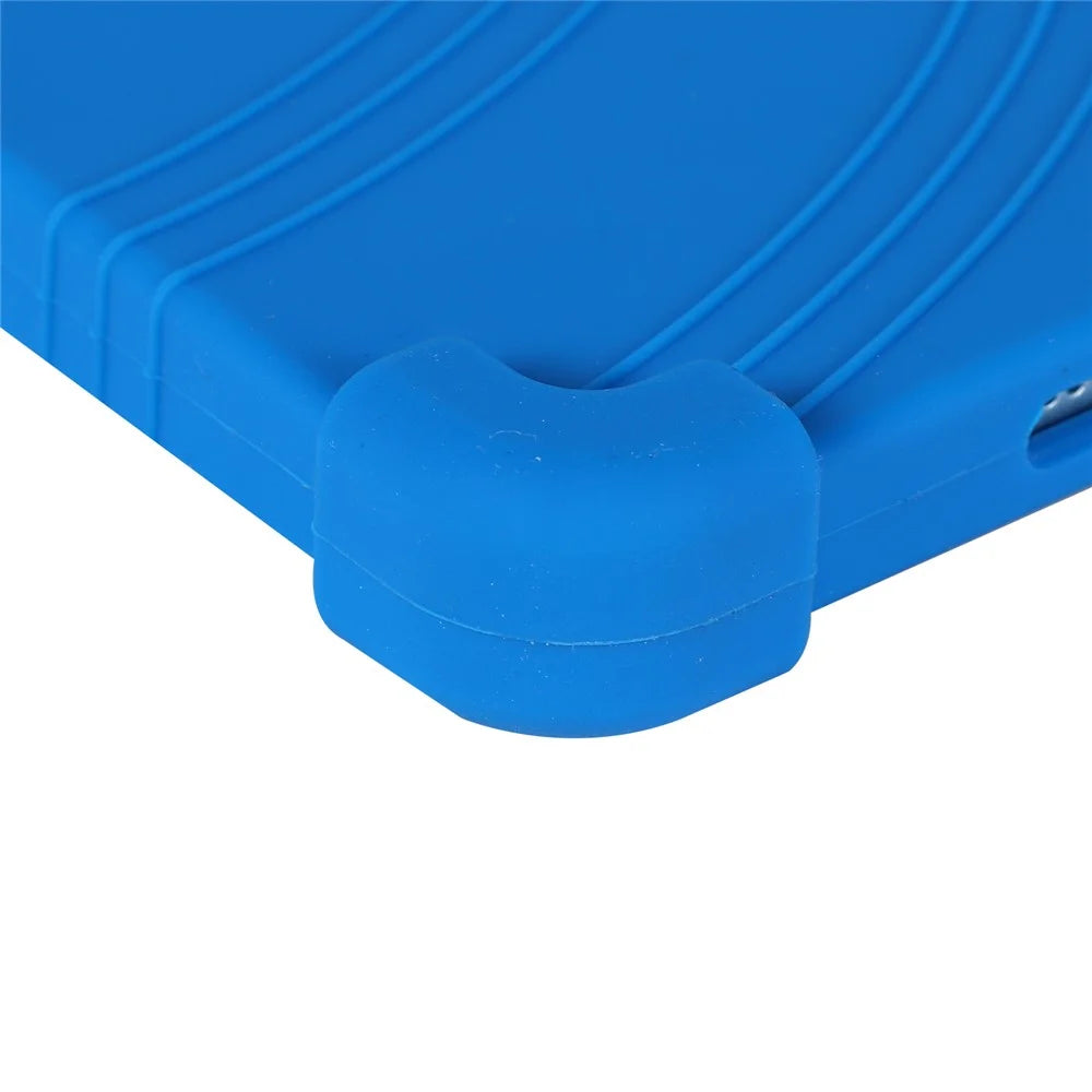 For Doogee U11 / U11 Pro Silicone Case with Kickstand Rugged Protective Cover - Dark Blue - 5