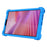 For Lenovo Tab K9 / Tab One Silicone Case with Kickstand Rugged Protective Cover - Dark Blue - 2