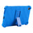 For Lenovo Tab K9 / Tab One Silicone Case with Kickstand Rugged Protective Cover - Dark Blue - 3