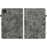For Lenovo Tab TB311FU Case Tiger Imprint Anti-Scratch PU Leather Tablet Cover - Grey - 7
