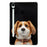 For Samsung Galaxy Tab S10 FE+ Case Pattern Printing Slim TPU Tablet Protective Cover - Harrier Beagle - 1
