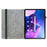 For Lenovo Tab TB311FU Leather Case Pattern Printed Stand Tablet Cover with Card Slots - Plum Blossom - 2