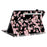 For Samsung Galaxy Tab S10 FE+ Leather Case Pattern Printed Stand Tablet Cover with Card Slots - Plum Blossom - 4