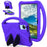 For Doogee U11 / U11 Pro / Infinix XPAD 30E Case EVA Tablet Cover with Handle Kickstand Children Friendly - Purple - 1
