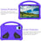 For Doogee U11 / U11 Pro / Infinix XPAD 30E Case EVA Tablet Cover with Handle Kickstand Children Friendly - Purple - 4