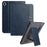 For Samsung Galaxy Tab A9 Stand Case Auto Wake / Sleep PU Leather Tablet Cover with Wallet / Hand Strap - Blue - 1