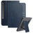 Stand Case for Samsung Galaxy Tab S10 FE / S9 / S9 FE Auto Wake / Sleep PU Leather Tablet Cover with Wallet / Hand Strap - Blue - 1