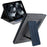For Samsung Galaxy Tab S10 FE+ Stand Case Auto Wake / Sleep PU Leather Tablet Cover with Wallet / Hand Strap - Blue - 3