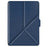 For Tolino Shine 4 Case Origami Stand PC + PU Leather E-Reader Protective Cover with Auto Sleep  /  Wake - Dark Blue - 3