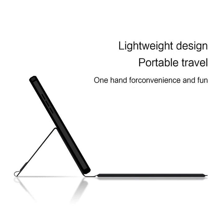For Lenovo Legion Y700 (2025) Leather Case + Touchpad Bluetooth-Compatible Keyboard with Backlit - 4