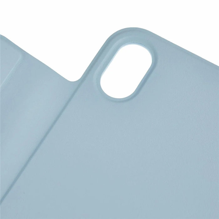 For iPad (2025) / iPad 10.9 (2022) Case Origami Stand PU Leather + TPU Tablet Cover - Blue - 6
