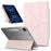 Tablet Case For iPad Pro 11 (2022)  /  (2021)  /  (2020) Stand Magnetic Detachable PU Leather Cover with Auto Wake  /  Sleep - Pink - 1