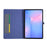 For Samsung Galaxy Tab S10 FE+ Leather Case Card Holder Cloth Texture Tablet Stand Cover - Blue - 4