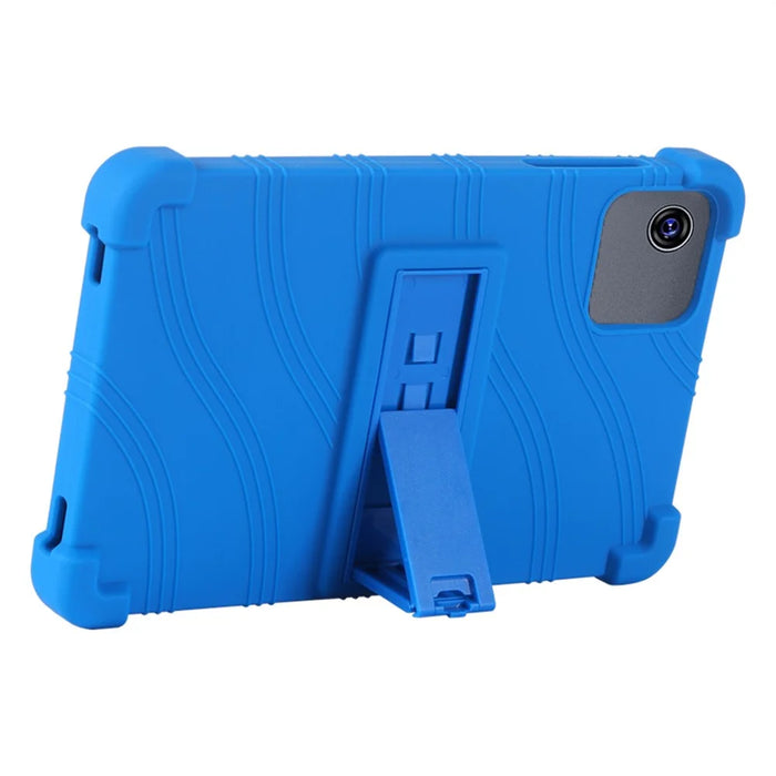 For Alldocube iPlay 60 mini Silicone Case with Kickstand Rugged Protective Cover - Dark Blue - 2