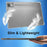 For Lenovo Idea Tab Pro Case Four Corner Shockproof Clear Tablet TPU Cover - 3