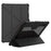 NILLKIN Bumper Leather Case Pro for Samsung Galaxy Tab S10 FE / S9 Slide Camera Lid Origami Stand Tablet Cover Auto Wake  /  Sleep - Black - 1