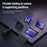 NILLKIN Bumper Leather Case Pro for Samsung Galaxy Tab S10 FE / S9 Slide Camera Lid Origami Stand Tablet Cover Auto Wake  /  Sleep - Black - 7