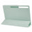 For Samsung Galaxy Tab S10 FE+ Case PC + PU Leather Origami Stand Magnetic Tablet Cover - Light Green - 3