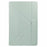 For Samsung Galaxy Tab S10 FE+ Case PC + PU Leather Origami Stand Magnetic Tablet Cover - Light Green - 7