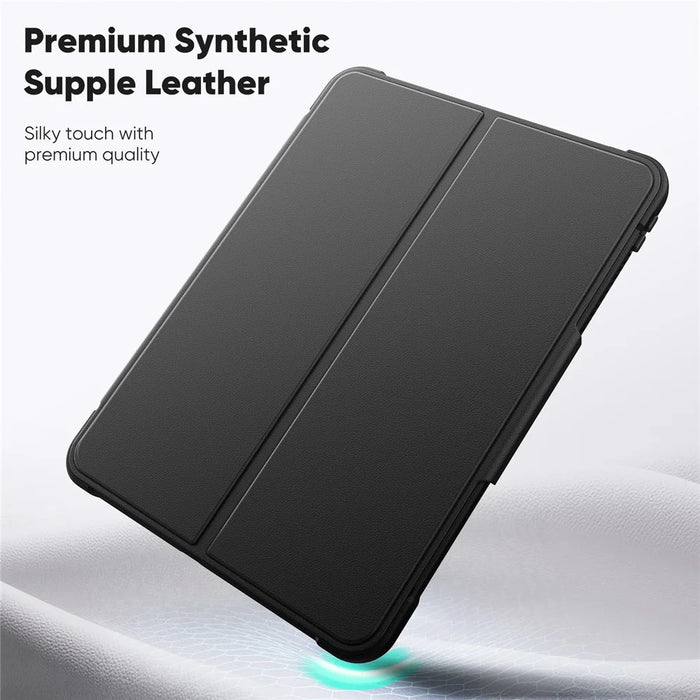 For iPad Pro 11 (2025) / 11 (2024) Tablet Case Detachable PC + TPU + PU Leather Flip Cover - Pink - 2