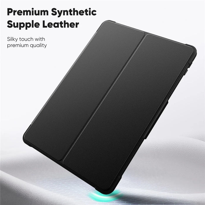 Tablet Case for iPad 10.2 (2021) / (2019) / (2020) / Pro 10.5-inch (2017) / Air 10.5 inch (2019) Detachable PU Leather Flip Cover - Pink - 2