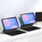 For Samsung Galaxy Tab S10 FE Magnetic Floating Bluetooth-Compatible Keyboard (Russian) + Leather Tablet Case - Black - 7