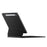 For Samsung Galaxy Tab S10 FE Magnetic Floating Bluetooth-Compatible Keyboard (Portuguese) + Leather Tablet Case - Black - 5