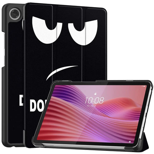 For Lenovo Tab K9  /  Tab One Case Pattern Print Leather Stand Tablet Cover - Don't Touch Me - 1