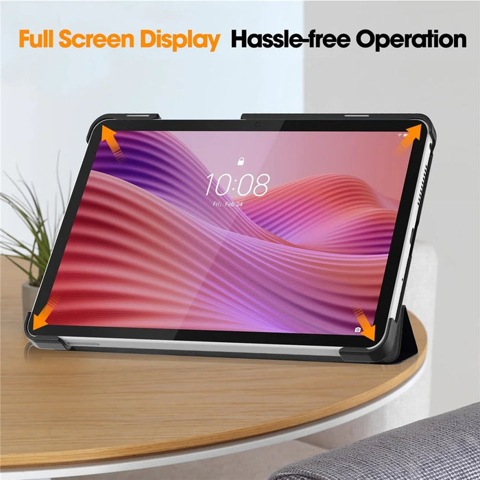 For Lenovo Tab K9  /  Tab One Case Pattern Print Leather Stand Tablet Cover - Don't Touch Me - 5