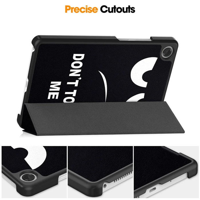 For Lenovo Tab K9  /  Tab One Case Pattern Print Leather Stand Tablet Cover - Don't Touch Me - 7