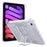 For iPad mini (2024)  /  (2021) Clear Case Kickstand Shockproof TPU + PC Tablet Cover with Pen Slot - 3