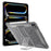 For iPad Pro 11 (2025) / 11 (2024) Clear Case Kickstand Shockproof TPU + PC Tablet Cover with Pen Slot - 1