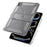 For iPad Pro 11 (2025) / 11 (2024) Clear Case Kickstand Shockproof TPU + PC Tablet Cover with Pen Slot - 3