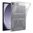 For Samsung Galaxy Tab A9 Clear Case Kickstand Shockproof TPU + PC Tablet Cover with Pen Slot - 2